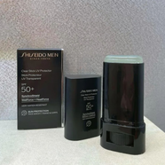 資生堂（Shiseido）日本資生堂新款艷陽夏防曬棒 藍胖子透明防曬膏20g/男士清爽 20ml 黑色男士款