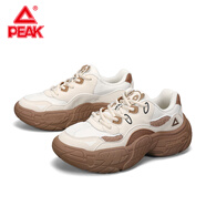 匹克（PEAK）態(tài)極熊貓鞋休閑鞋女鞋24年冬季新款網(wǎng)面透氣老爹鞋輕便運動(dòng)鞋女 卡其/深棕 39