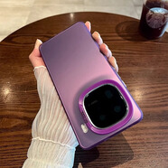 希軒 適用于iqooz10turbo+手機殼新款硅膠邊框iqooz9turbopro男女款全包防摔簡(jiǎn)約純色高級iqooz9保護套 深紫色-純色高級感 iQOO Neo5S