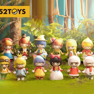 52TOYSkimmy miki童話第二彈系列潮玩公仔擺件可愛女孩盲盒 kimmy miki童話第二彈 全新整套10個