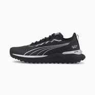 彪馬（PUMA）男越野鞋Voyage NITRO 2防水戶外旅行運動夏季376944 Black-Metallic Silver 11