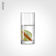 洛娜（RONA）斯洛伐克進(jìn)口水晶玻璃杯經(jīng)典威士忌杯家用泡綠茶杯牛奶杯子喝水杯 長飲杯300ml（單只）