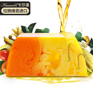 卡莎灡橙花精油皂手工皂洗臉洗澡保濕靚膚潔面皂香皂留香 橙花皂100克【熟齡肌適用】
