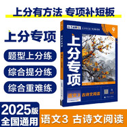 2025版高考必刷題 上分專項(xiàng) 語(yǔ)文3 古詩(shī)文閱讀 高考專題突破訓(xùn)練 理想樹圖書