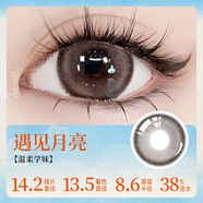 伊娃愛(ài)美瞳半年拋網(wǎng)紅混血2片裝彩色隱形眼睛男女同款【敦煌國潮】系列 遇見(jiàn)月亮14.2【溫柔學(xué)妹】 600度