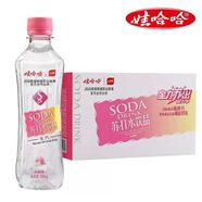 娃哈哈娃哈哈蘇打水微甜無汽弱堿性礦泉水夏季飲用水飲料350ml*24瓶整箱 白桃味蘇打水500ml*15瓶
