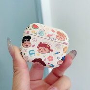 描繪家適用蘋(píng)果AirPodsPro3/4代耳機套防摔全包airpods第四代無(wú)線(xiàn)藍牙保護殼耳機軟殼卡通哆啦A夢(mèng)收納盒 多件多折【蠟筆小新一家】帶殼支持無(wú)線(xiàn)充電 蘋(píng)果AirPods4代