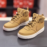 耐克（NIKE）鞋子男鞋冬季 Court Vision Mid 靴子式高幫男鞋運動(dòng)鞋板鞋保暖鞋 DR7882-700/小麥色 42