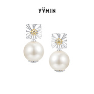 YVMIN尤目方花耳墜耳釘耳飾設計師款【新品】七夕情人節禮物送女友