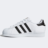 阿迪達斯（adidas）三葉草男女鞋 新款SUPERSTAR貝殼頭復古耐磨低幫休閑板鞋 H05645 C77154 42.5