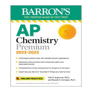 现货 巴朗AP化学 2022-2023 第10版 备考指南 英文原版 Barron\'s AP Chemistry Premium, 2022-2023
