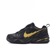耐克（NIKE）球鞋定制 Nike Air Monarch 4 毒液之力 龍年限定 復古老爹鞋 415445-001 黑金限定 定制款7天 42.5