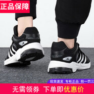 阿迪達斯（adidas）官方網(wǎng)艦店男鞋 秋季新款潮流鞋EQT緩震運動(dòng)鞋透氣休閑跑步鞋 GX6605/SPIRITAIN2000/黑白 42.5