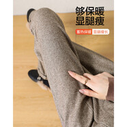 德瑪納【毛呢煙管褲】春秋合體錐形長(cháng)褲挺括女式休閑褲