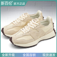新百倫男鞋百搭阿甘鞋復(fù)古休閑女鞋老爹鞋327網(wǎng)紅學(xué)生鞋春夏增高慢跑鞋 海鹽白 43 標(biāo)準(zhǔn)碼