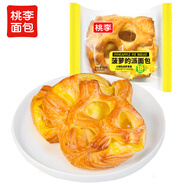 桃李菠蘿的派面包營(yíng)養(yǎng)早餐水果味夾心西式糕點(diǎn)辦公室休閑零食整箱600g