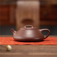 樸茗閣正宗宜興紫砂壺純手工原礦四號井底槽清福祿壺高端送禮生日禮物 手工石瓢-四號井底槽清老料 200m 201mL(含)-300mL(含)