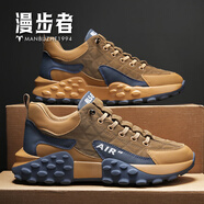 漫步者跑步鞋男時(shí)尚新款輕便舒適阿甘鞋低幫厚底運(yùn)動(dòng)休閑鞋透氣百搭男鞋 官網(wǎng)認(rèn)證丨國(guó)潮米丨限量款 40