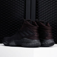 ADIDAS/阿迪達(dá)斯男鞋 Pro Bounce 實(shí)戰(zhàn)場(chǎng)上緩震休閑運(yùn)動(dòng)鞋高幫籃球鞋 FW0904 黑色 47