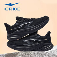 鴻星爾克（ERKE）跑步鞋女款秋冬網(wǎng)面女鞋2026新款軟底輕便戶(hù)外運動(dòng)鞋粉色獵奇跑鞋 正黑 35 品牌直營(yíng)