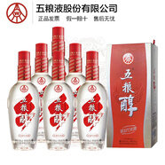 五糧液股份五糧醇濃香型白酒 50度 500mL 6瓶 第二代淡雅整箱