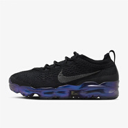 耐克（NIKE）女鞋 Air VaporMax  透氣舒適耐磨全腳掌氣墊鞋 24新款新款運動鞋 黑色/金屬銀/多色 FD3148-001 標準35.5/US5