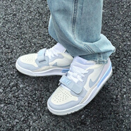 耐克（NIKE）男鞋aj鞋子 Air Jordan Legacy 312 復(fù)古籃球鞋aj312運(yùn)動(dòng)休閑鞋 HQ1190-101 白灰 40.5