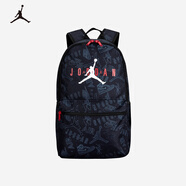 NIKE JORDAN 耐克AJ雙肩背包大容量帶筆記本保護套大學(xué)生書(shū)包 正黑色/喬丹紅 8/20【49*29*16cm 約22.7L】