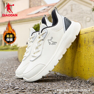 喬丹運動(dòng)鞋男鞋冬季革面減震軟底百搭休閑鞋男跑步鞋