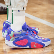 耐克（NIKE）Air Jordan Tatum 2 塔圖姆2代 男子減震耐磨低幫實(shí)戰(zhàn)運(yùn)動(dòng)籃球鞋 HF0268-400紫色 40.5 (255mm)