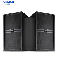 HYUNDAI現(xiàn)代HY10Z/HY12Z專業(yè)會議音響10吋12吋重低音家庭KTV音箱教室舞臺 HY12Z（12英吋對箱）500W