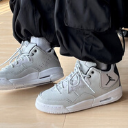 耐克（NIKE）女鞋 Air JordanCOURTSIDE23 AJ23女子康扣運(yùn)動休閑籃球鞋 AR1002-002【灰黑】 36.5