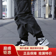 耐克（NIKE）Air Jordan aj1女鞋 mid黑白紅芝加哥防滑耐磨籃球運動休閑鞋 CD0461-001黑銀 35.5