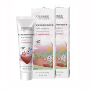 豈止美（Kissimee）寶寶護牙素牙膏65克防蛀抗齲無(wú)氟嬰兒幼兒30克草莓兒童牙膏 65g/支，到手(2支65克+30克臨期