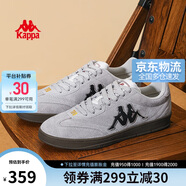 卡帕（Kappa）官方男鞋TIFO德訓(xùn)鞋子男士夏季新款運動鞋休閑板鞋男 冷灰色 42