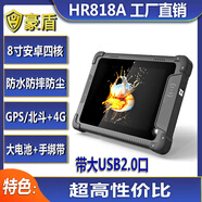 豪盾現貨安卓三防平板電腦全網(wǎng)通4G戶(hù)外GPS北斗定位手持pad支持NFC手綁帶 8英寸安卓9/4G/2G+32G/多功能可選 標配 全網(wǎng)通+WIFI