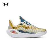 安德瑪（UNDERARMOUR）庫里CURRY 11男女情侶運動(dòng)籃球鞋3027416 檸檬冰黃300 3026617-300 44