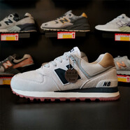 新百倫官方運動(dòng)鞋男透氣冬季NB574新款休閑鞋男情侶跑步 旗艦574淺灰藍 41