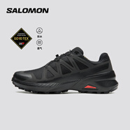 薩洛蒙男款 戶(hù)外運動(dòng)防水透氣貼合競速越野跑鞋 SPEEDCROSS PEAK GTX 黑色 475588 6.5 (40)