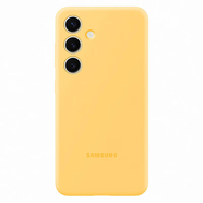 三星（SAMSUNG）Galaxy S24原裝硅膠保護殼 手機套 原廠保護殼 手機保護套 SM-S9210手機殼  S24 黃色