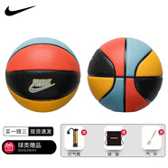 耐克（NIKE）籃球 新款杜蘭特系列成人pu室內(nèi)外青少年耐磨比賽訓(xùn)練球標(biāo)準(zhǔn)7號球 DN3634-824/字母哥+充氣禮包 7
