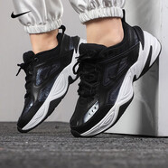 耐克（NIKE）跑步鞋女鞋2025秋冬季運動(dòng)鞋復古老爹鞋防滑緩震慢跑舒適休閑鞋 CJ9583-001 M2K TEKNO 38