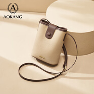 奧康（Aokang）包包女包手提包新款復(fù)古托特包印花斜挎單肩包生日禮物送女友老婆 BG703268-大象灰