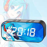 初音未來藍(lán)牙音響 鬧鐘二次動漫MIKU周邊同人藍(lán)牙音箱時鐘手表的 初音15 標(biāo)配