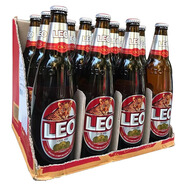LEO精釀啤酒大瓶裝泰國三大品牌啤酒東南亞進(jìn)口啤酒不含大米 LEO精釀啤酒 630mL 12瓶 整箱裝