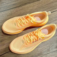 李寧（LI-NING）超輕21跑步鞋女鞋2025秋季新款跑鞋網(wǎng)面競速減震透氣運(yùn)動(dòng)鞋 熒光橙ARBU002-45 35