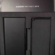 小米mixfold2手機(jī)殼mixfold2原裝手機(jī)殼mixfold2原廠手機(jī)殼fold2折疊 月影黑 翻蓋款（前殼+翻蓋手機(jī)殼）