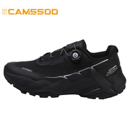 美駱世家（CAMSSOO）春夏戶外男女時(shí)尚越野運(yùn)動(dòng)跑步透氣防滑休閑徒步訓(xùn)練探路登山鞋 墨黑 41