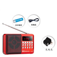 金正（NINTAUS）新款小型老年收音機MP3老人藍牙小音響插卡便攜式戶(hù)外播放器 旗艦版:主機+充電頭+充電線(xiàn)