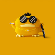 和肯 適用于榮耀親選X5s Pro耳機保護套x5spro入耳式耳機殼軟殼X5降噪耳機套卡通可愛(ài)防摔款 【社會(huì )鴨】關(guān)注店鋪贈送掛鉤 榮耀親選X5s Pro